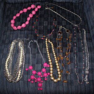Necklace Lot - 9 Necklaces!